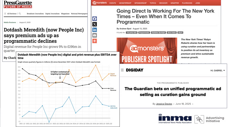 The relationship between programmatic and direct sales continues to evolve.